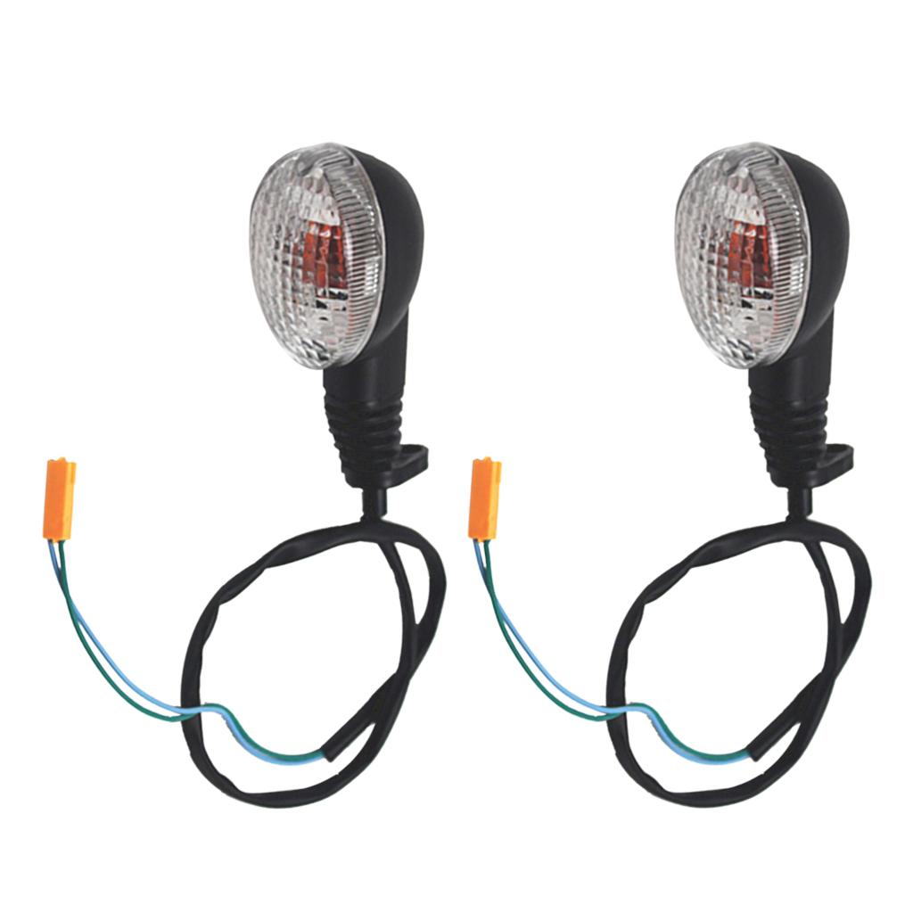 Turn Signal Blinker Indicator Light For KAWASAKI EX250R NINJA 08-12 Clear