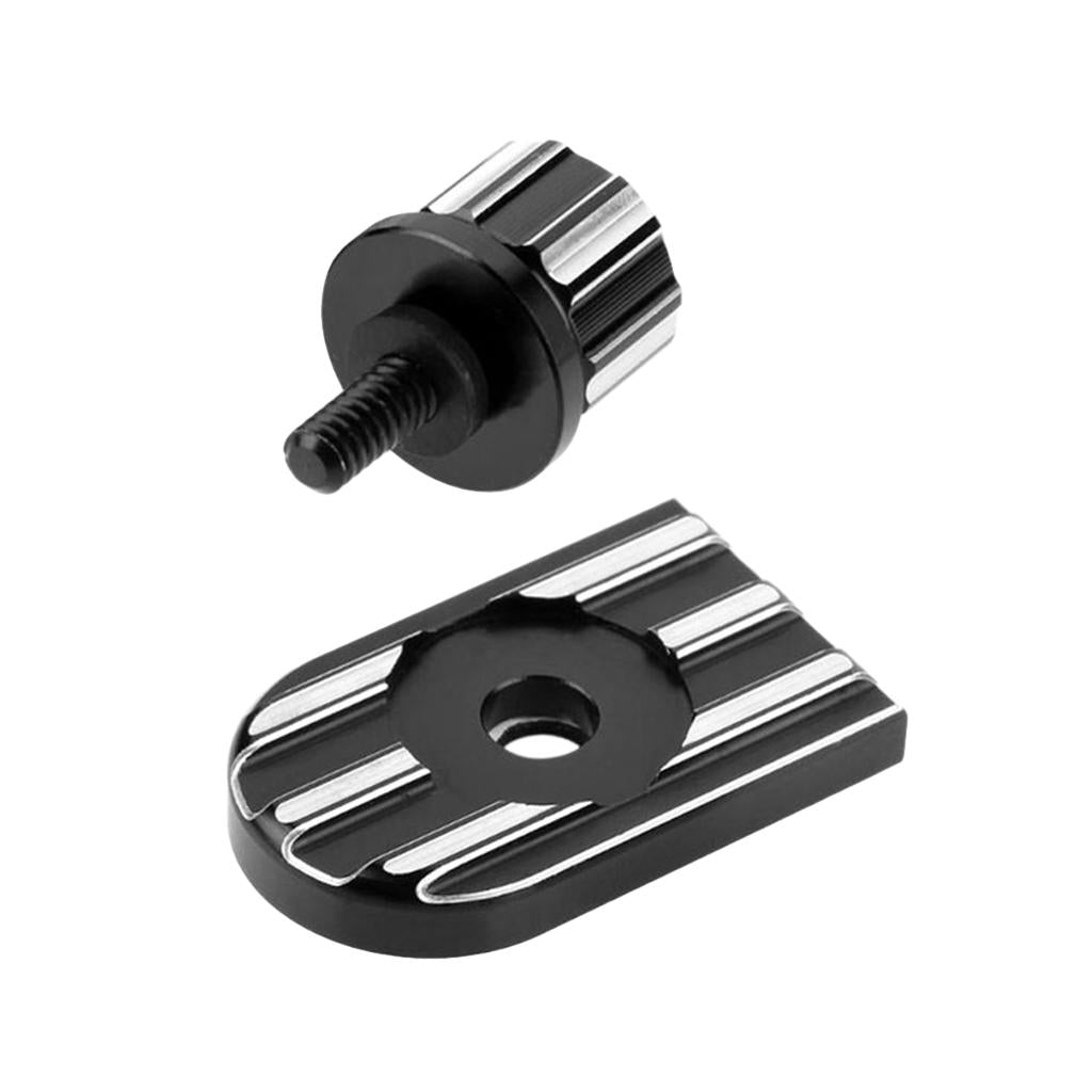 Edge Cut Seat Bolt Tab Screw Mount Cover Set for   Sportster 883 1200