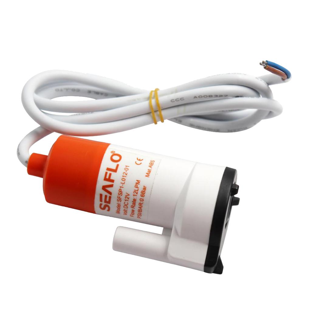 SEAFLO 12LPM Low Voltage 2.0A Electric Submersible Micro Pump for Boat