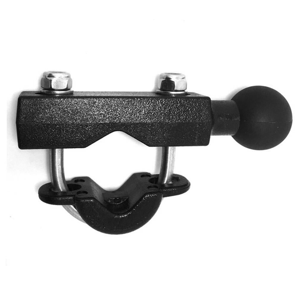 11mm to 27mm U-Bolt Base Motorcycle Bike Handlebar Mount 1'' Ball