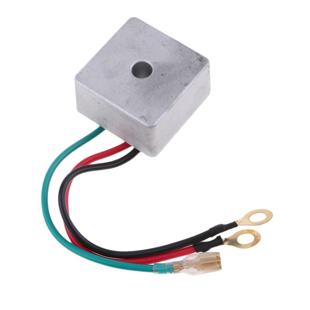 E-Z GO Golf Cart Club Car Voltage Regulator OE 27739G01 Replacement Silver 