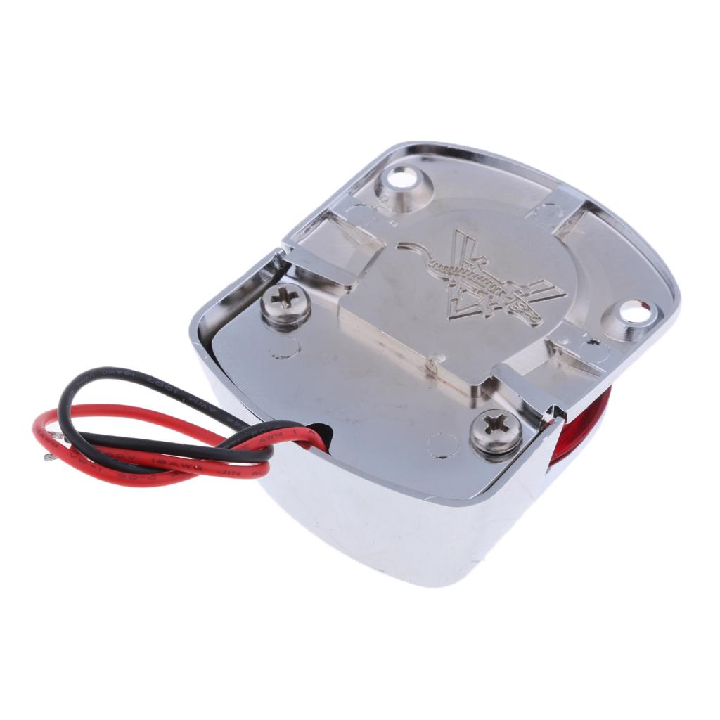 Boat Marine Light Bow Navigation Light Bi-Color Red Green Lens Signal Light