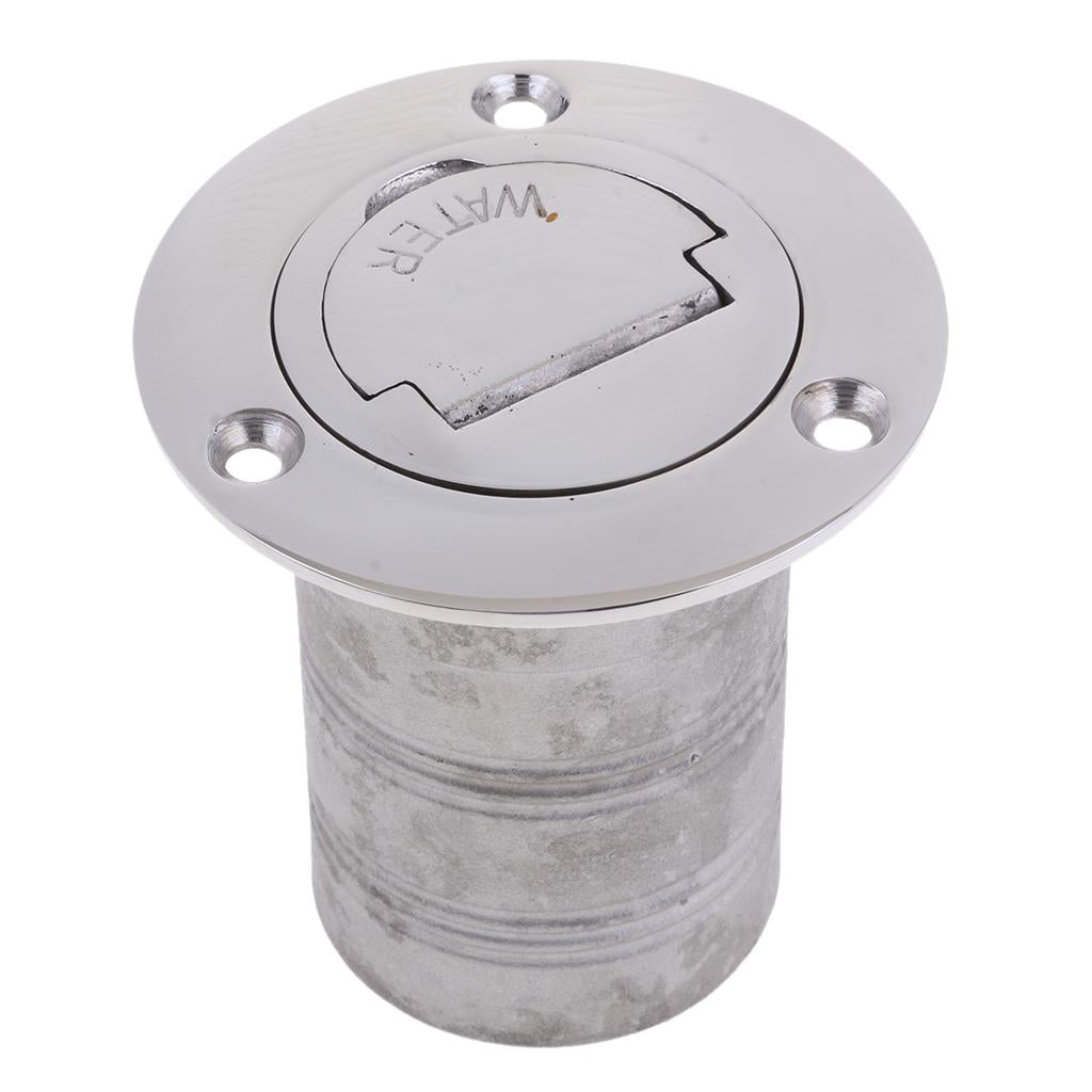 50mm Boat Deck Filler Water Tank Fill 316 Stainless Steel for Yacht Marine