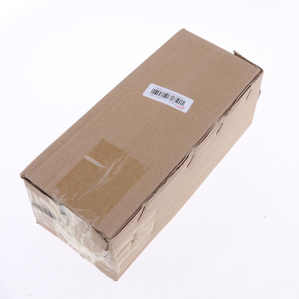 Stainless Steel Motorcycle Exhaust Muffler for 38-48 mm Pipe Silver
