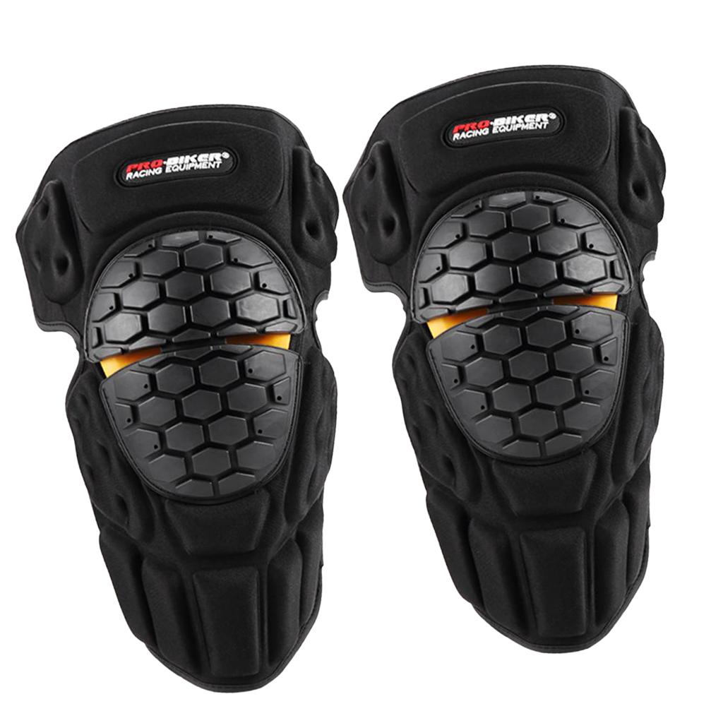 Adjustable Motorcycle Knee Pad Protector Antislip Knee Shin Guard Crashproof