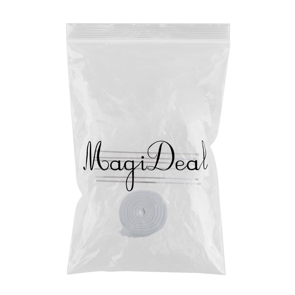 Car Motorcycle White Exhaust Pipe Insulation Thermal Heat Wrap 5m*5cm*2mm