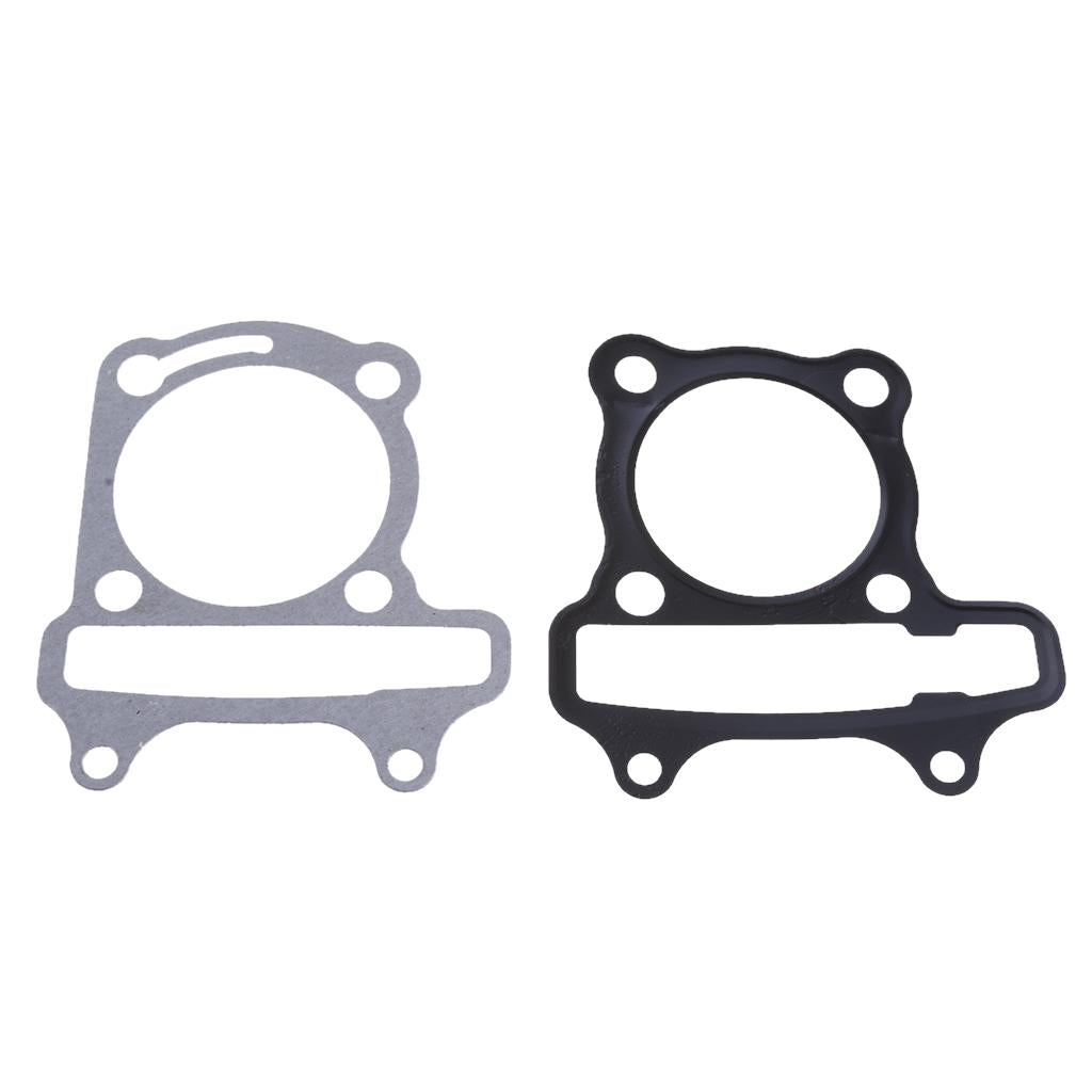 2xBig Bore Cylinder Base & Head Gaskets for GY6 Engine Scooter 125cc(52.4mm)