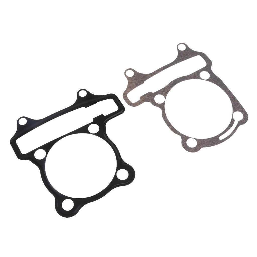 2xBig Bore Cylinder Base & Head Gaskets for GY6 Engine Scooter 180cc(61mm)