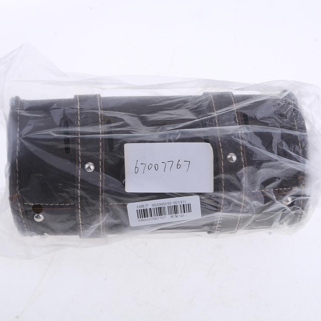 Motorcycle Universal Windshield Tool Kit Riding Bag Storage Bag Dark Brown