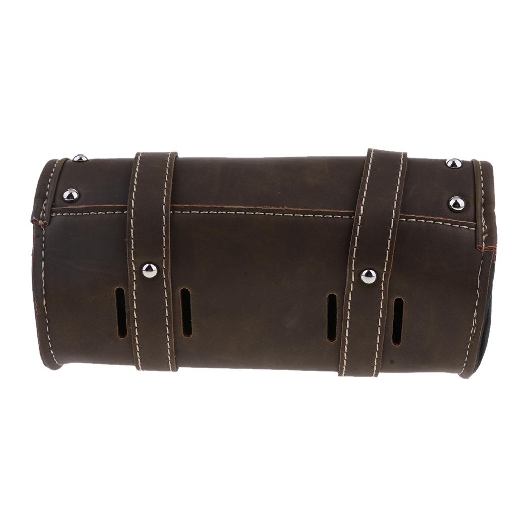 Motorcycle Universal Windshield Tool Kit Riding Bag Storage Bag Brown