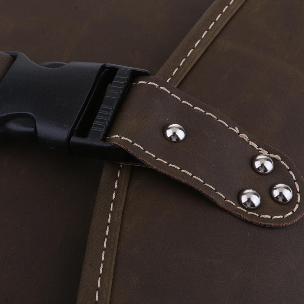 Leather Solo Saddle Luggage Bag for   Sportster XL883 XL1200 Right 2