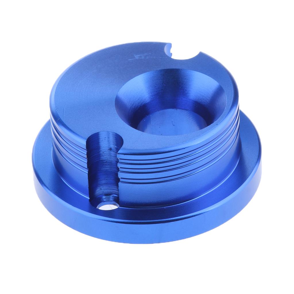 CNC 44mm Air Filter Adapter for 2-Stroke 47cc 49cc Pocket Bike Blue