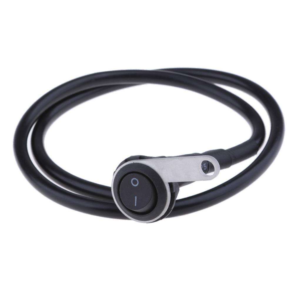 Motorcycle Universal LED Headlight Spot Light Handlebar Light Mount Switch