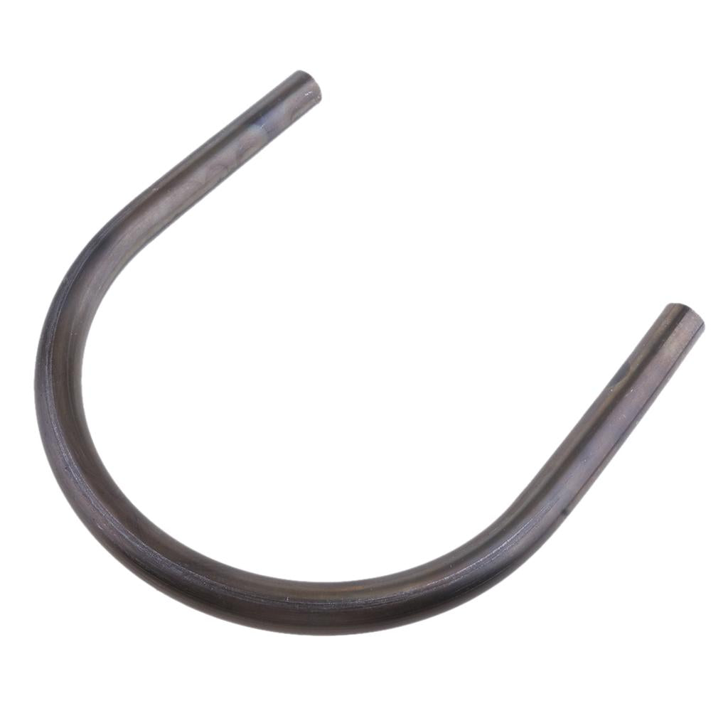 230mm Motorcycle Seat Frame Hoop Loop End Flat for Cafe Racer Bobber