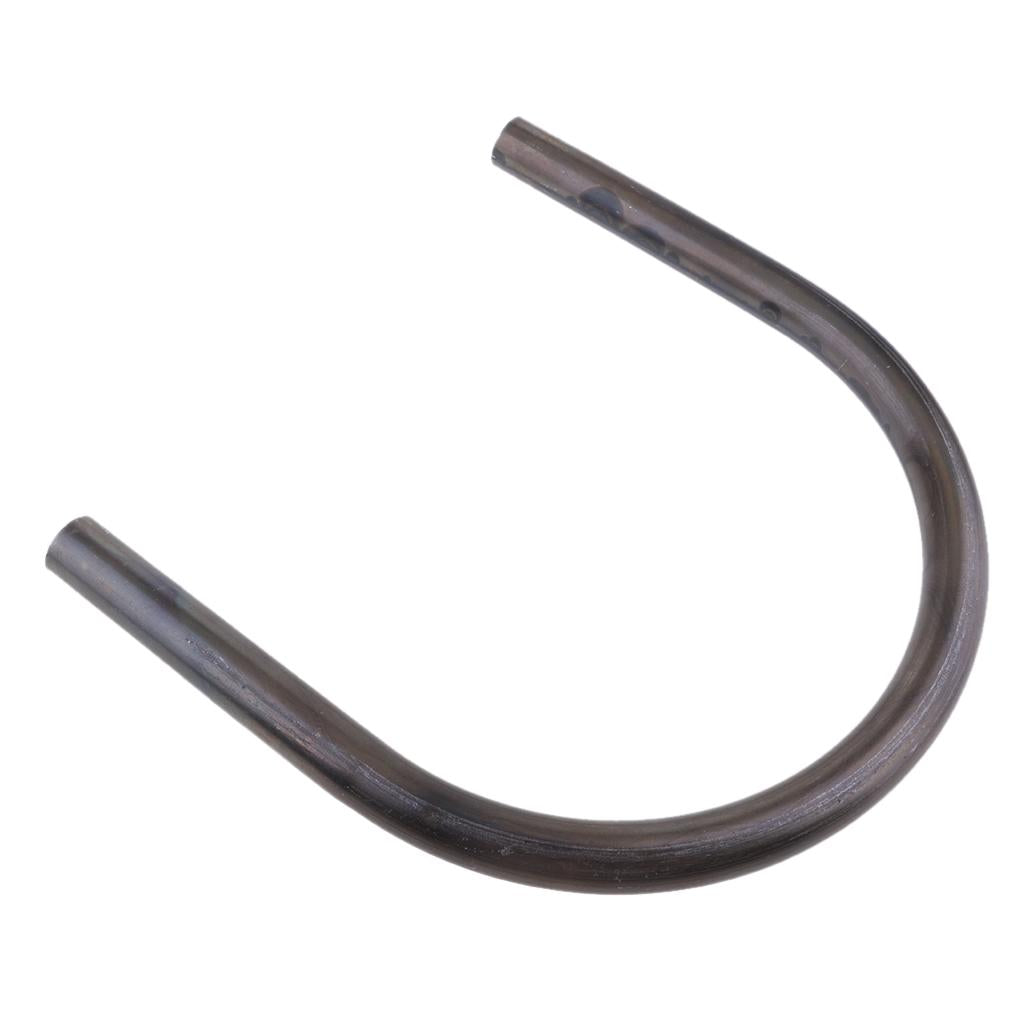 230mm Motorcycle Seat Frame Hoop Loop End Flat for Cafe Racer Bobber
