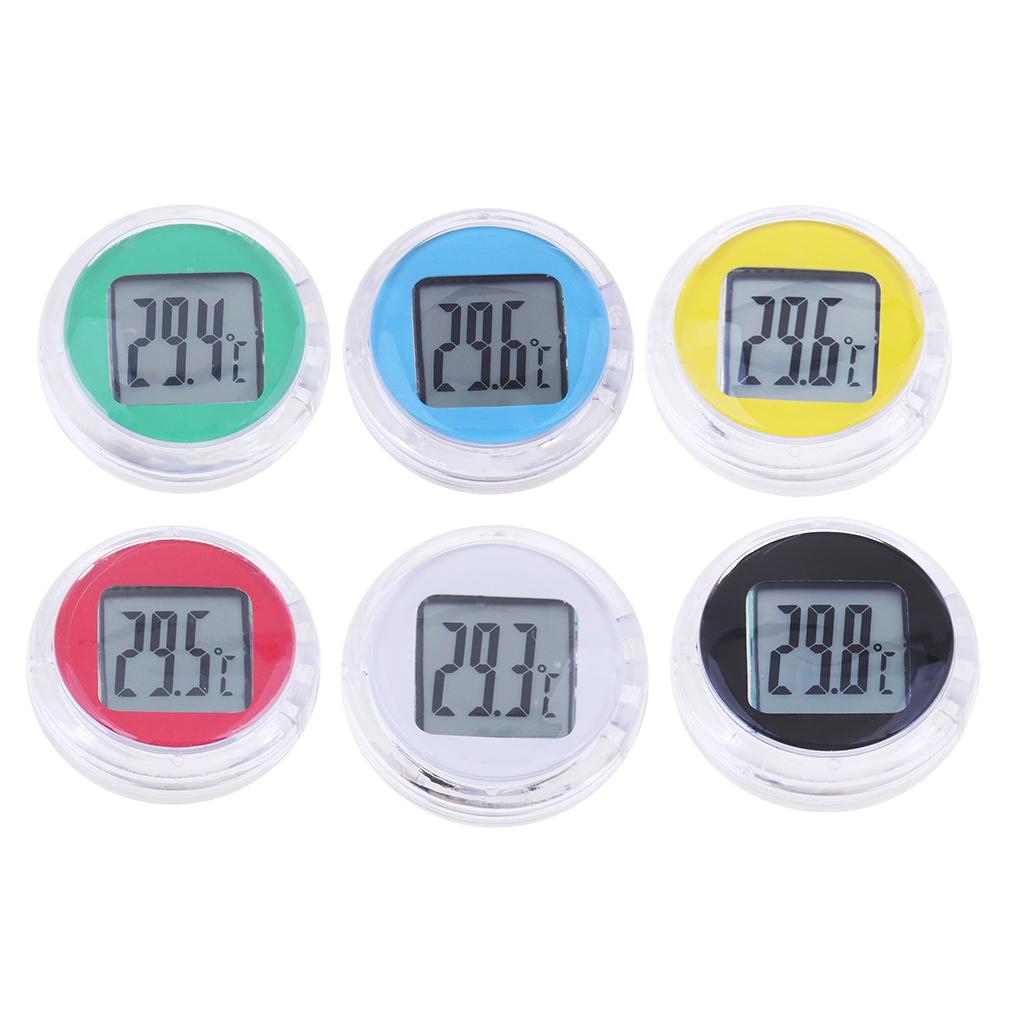 Universal Motorcycle Instruments Waterproof Temperature Gauge Green