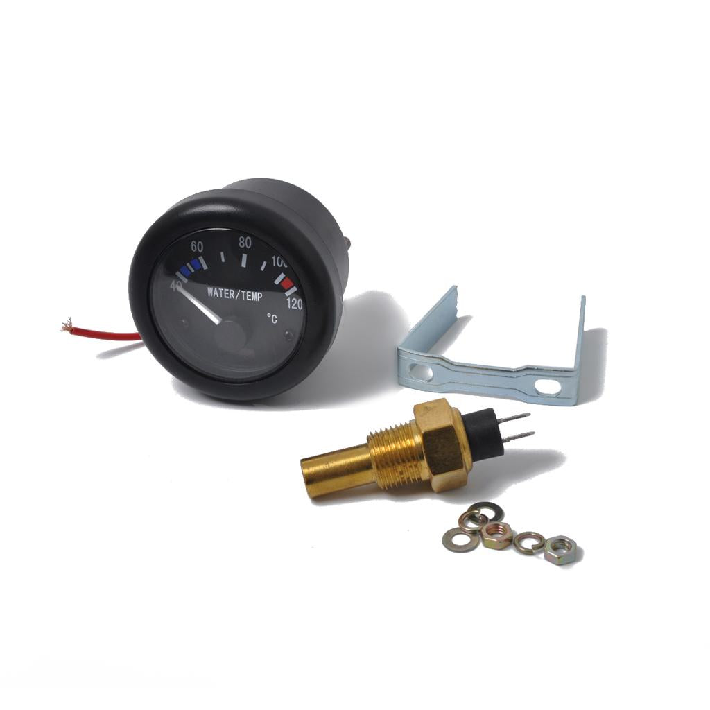52mm 2 Marine Boat Water Temp Gauge Meter for Temperature Sensor"