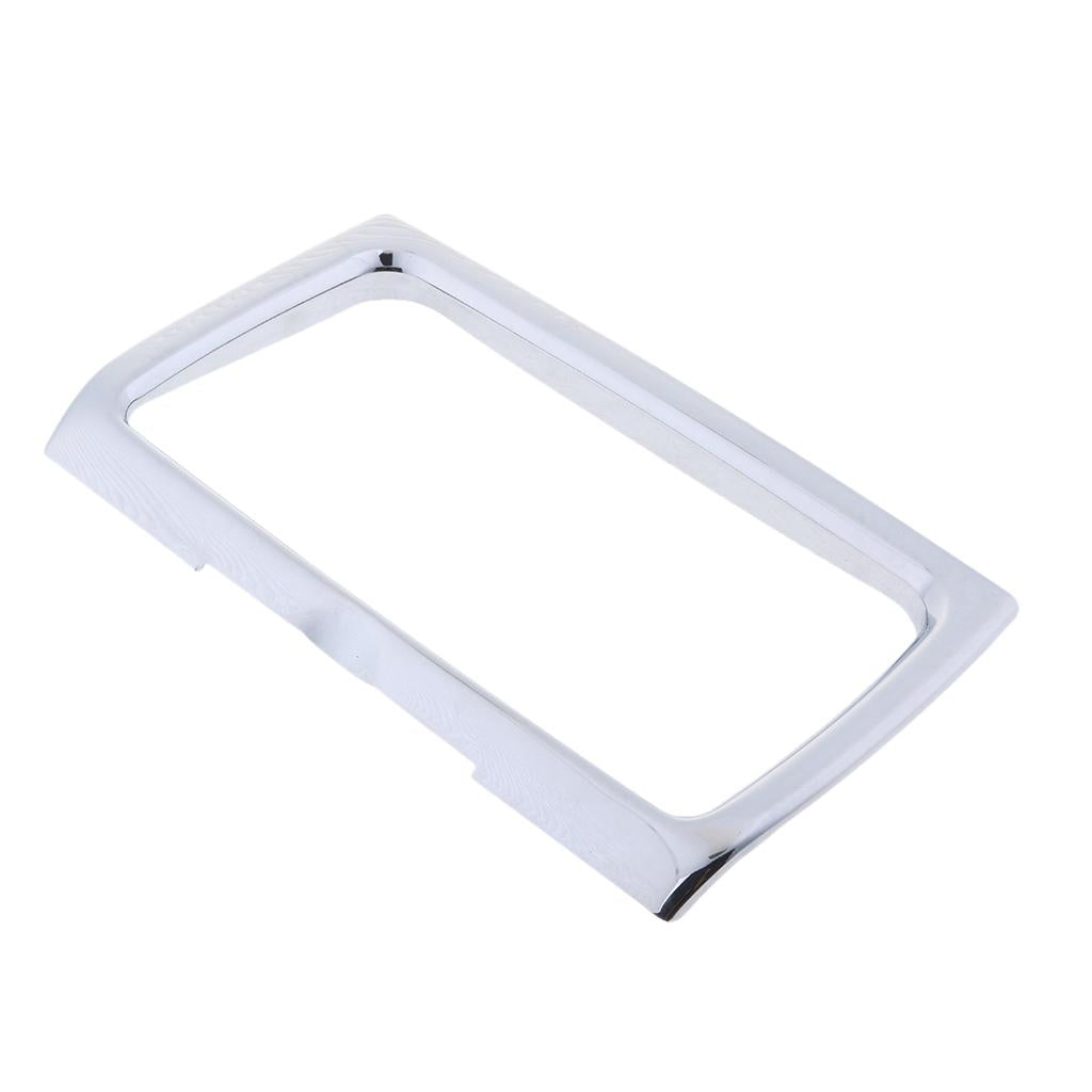 Motorcycle Chrome Tri-Line Gauge Trim for Harley Electra Glide/ Street Glide