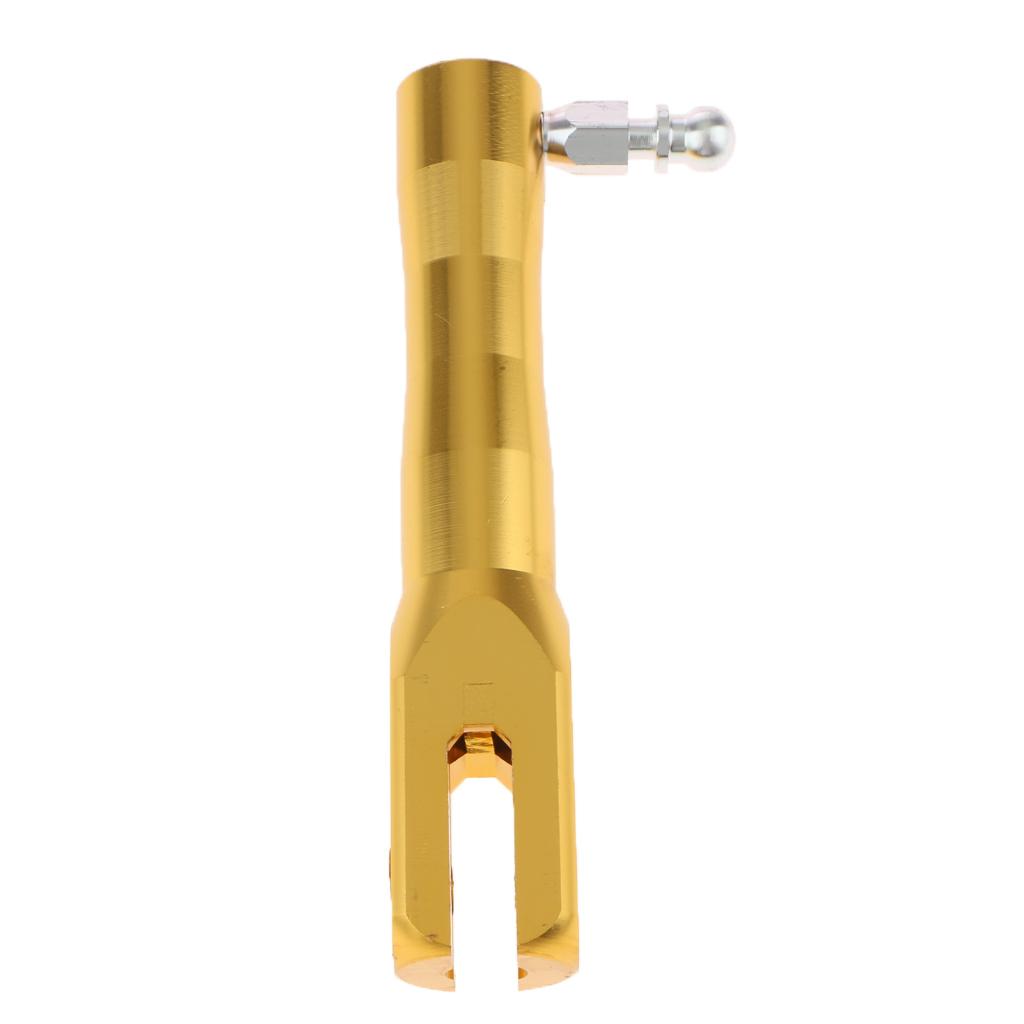 Motorcycle Universal Side Kickstand Parking Racks Scooter Support Foot Yellow