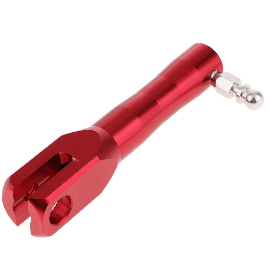 Motorcycle Universal Side Kickstand Parking Racks Scooter Support Foot Red