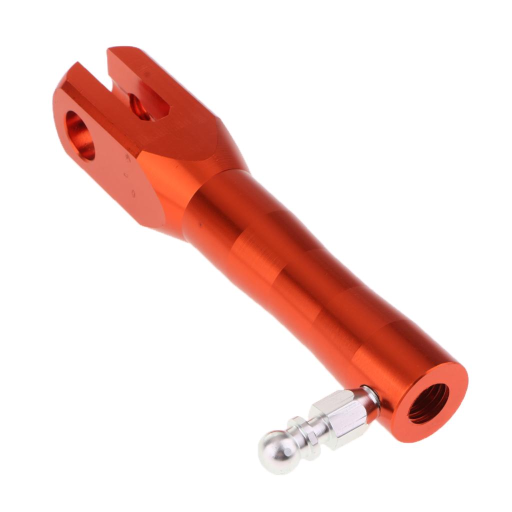 Motorcycle Universal Side Kickstand Parking Racks Scooter Support Foot Orange