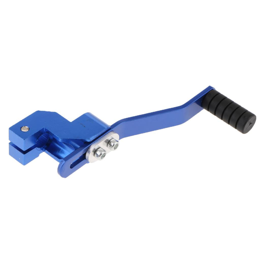 Motorcycle Kick Start Gear Shift Lever for 110cc 125cc Pit Dirt Bike Blue