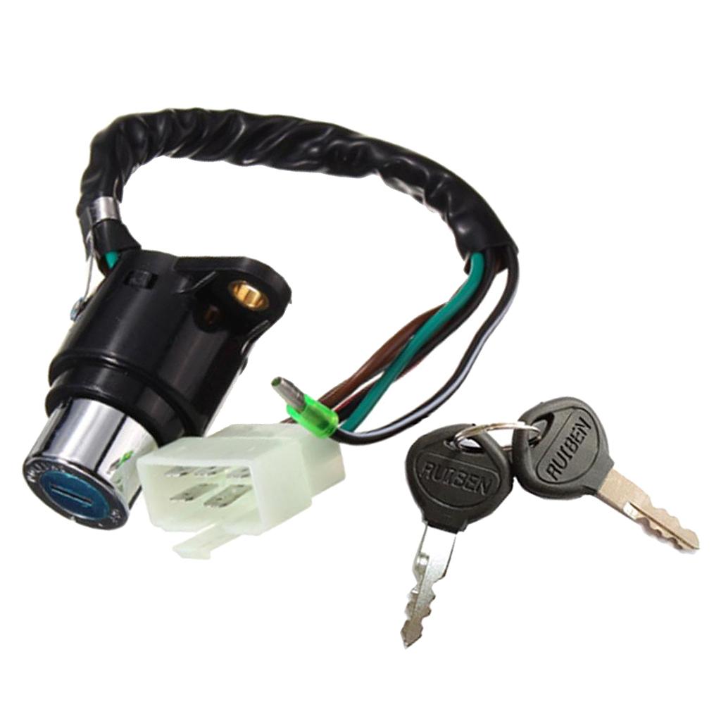 Motorcycle Ignition Key Switch Lock Craft Assembly for Honda CB/CM 400/450