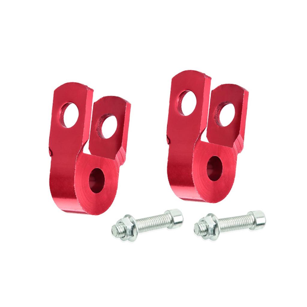Height Extension Shock Absorber Motorbike Jack Riser  Red