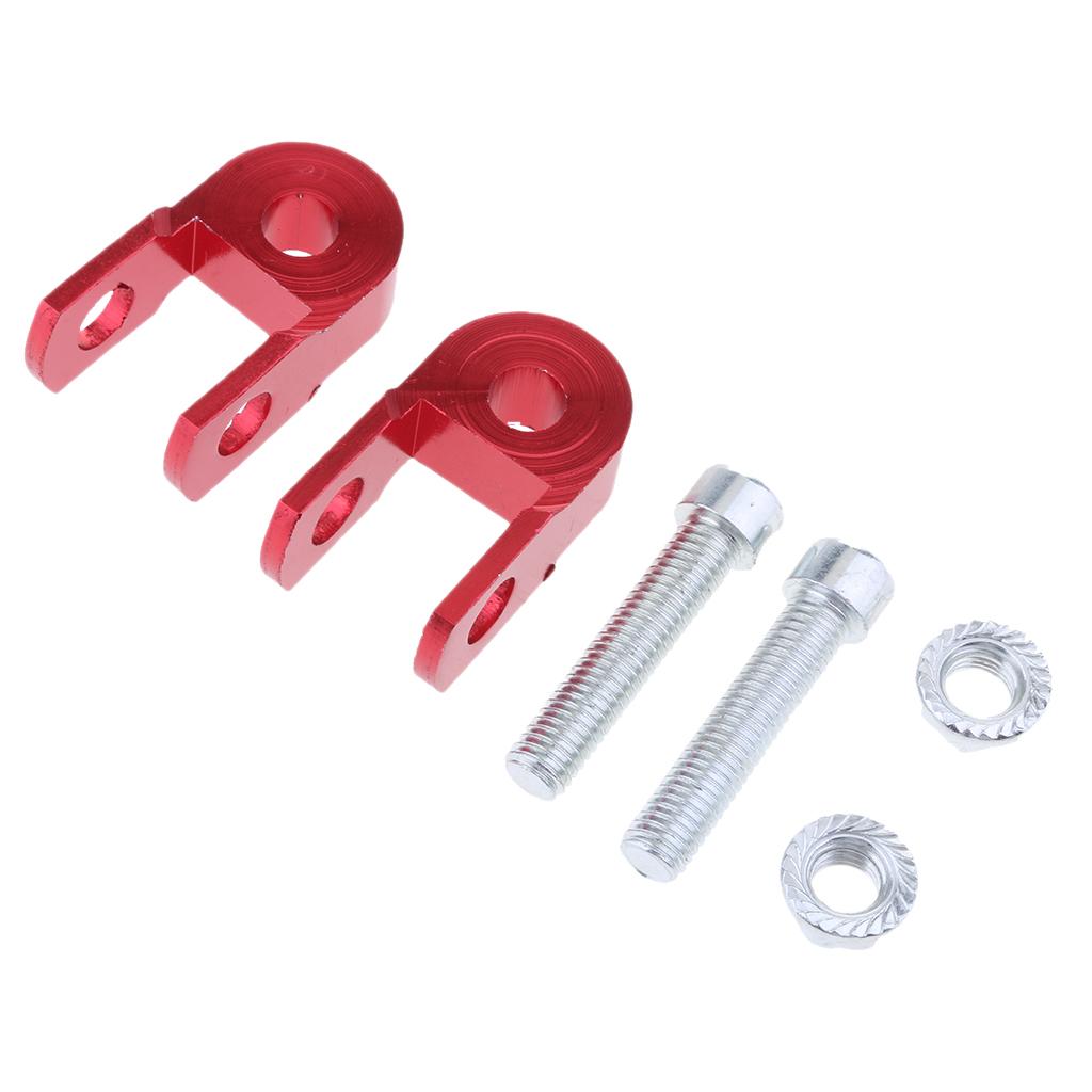 Height Extension Shock Absorber Motorbike Jack Riser  Red