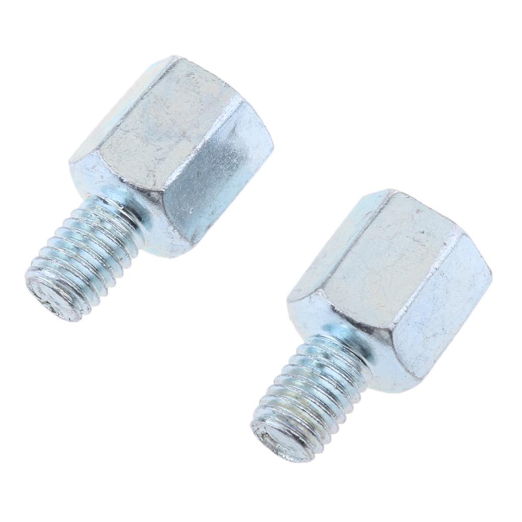Motorcycle Rearview Mirror 8mm Postive to 8mm Postive Thread Adapter Screw