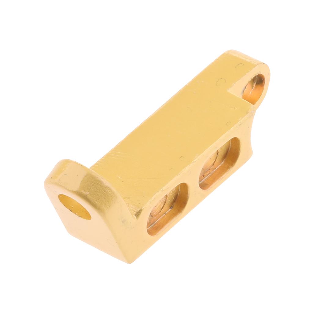 Universal Motorcycle Brake Master Fluid Reservoir Cylinder Oil Cup Bracket Gold
