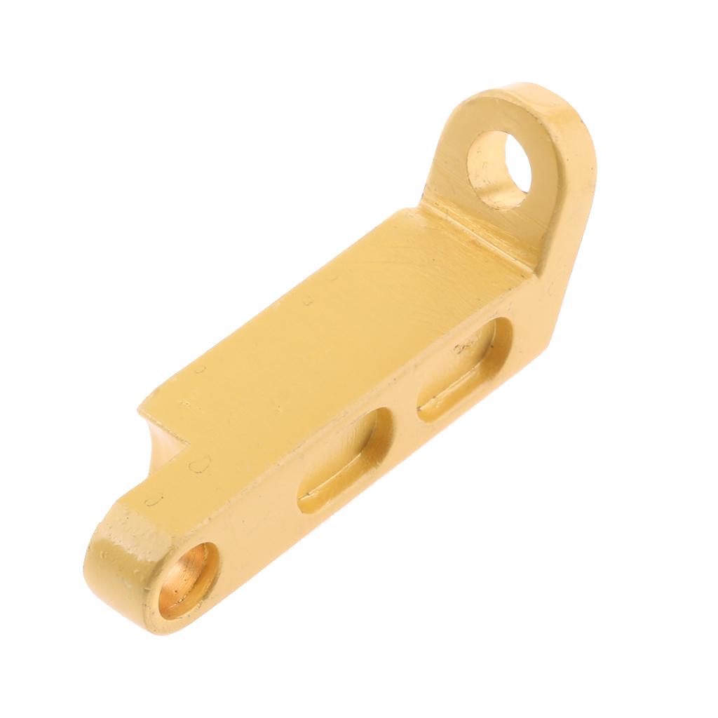 Universal Motorcycle Brake Master Fluid Reservoir Cylinder Oil Cup Bracket Gold