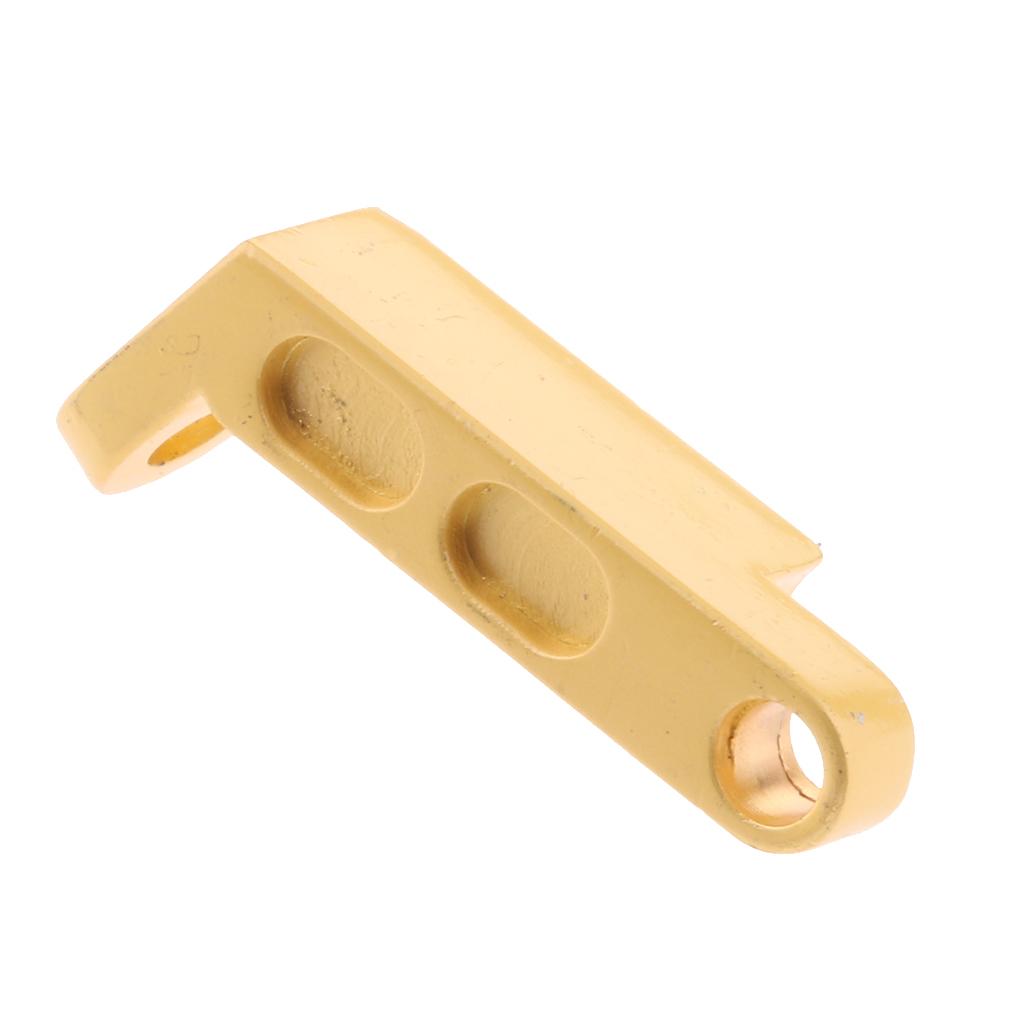 Universal Motorcycle Brake Master Fluid Reservoir Cylinder Oil Cup Bracket Gold