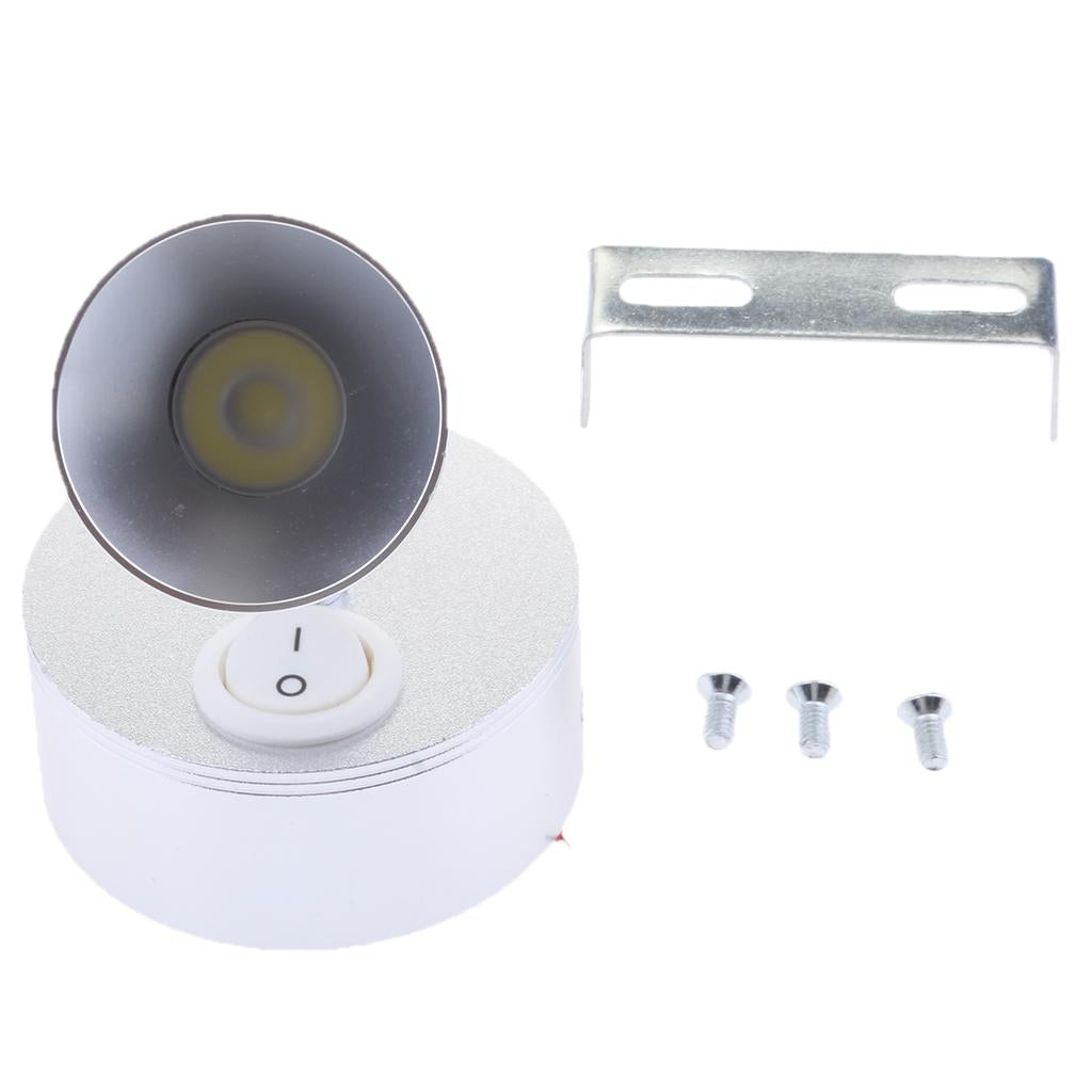 Boat 12V LED Interior Reading Swivel Light Bedside Light for Marine Camper