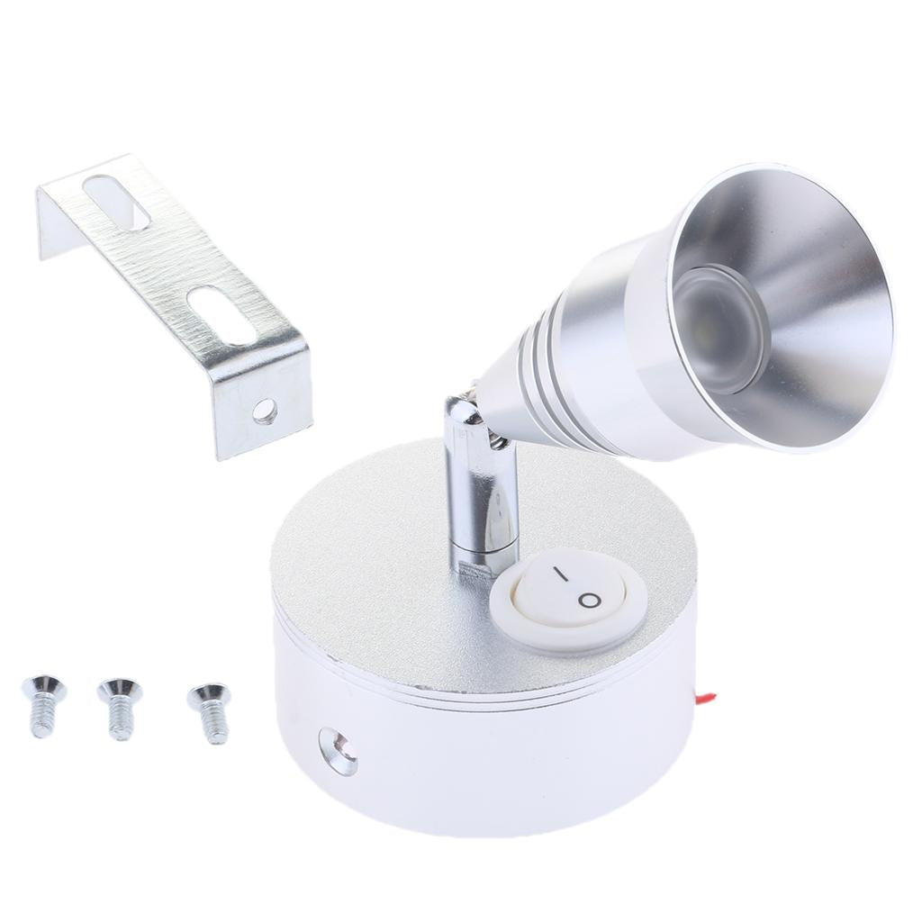 Boat 12V LED Interior Reading Swivel Light Bedside Light for Marine Camper
