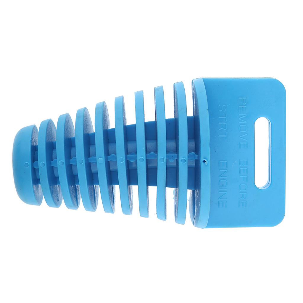 Motorbike Motocross ATV Exhaust Silencer Bung Wash Plug 2 4 Stroke Blue