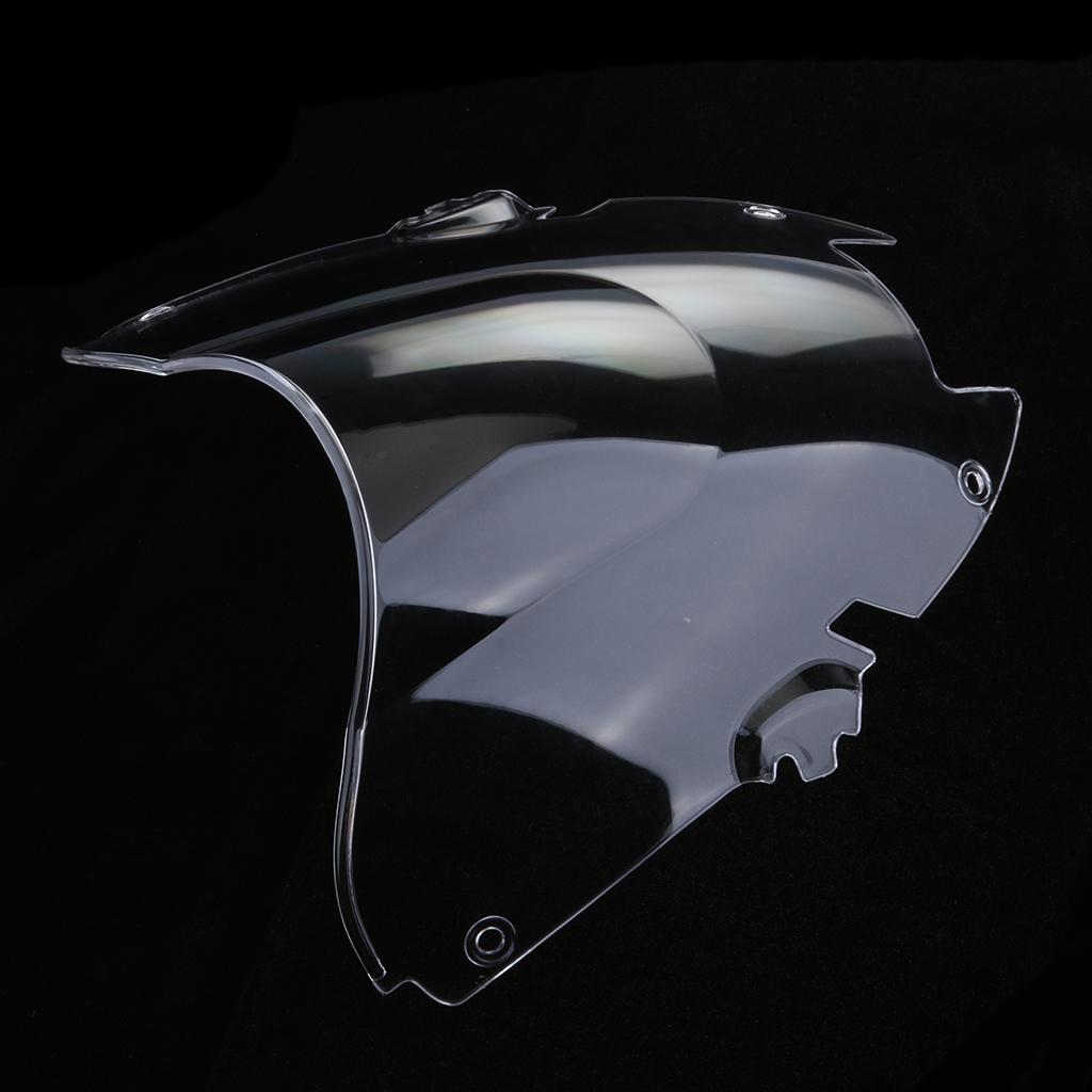 Double Bubble Windshield Windscreen for Honda VTR1000F 1997-2005 Clear