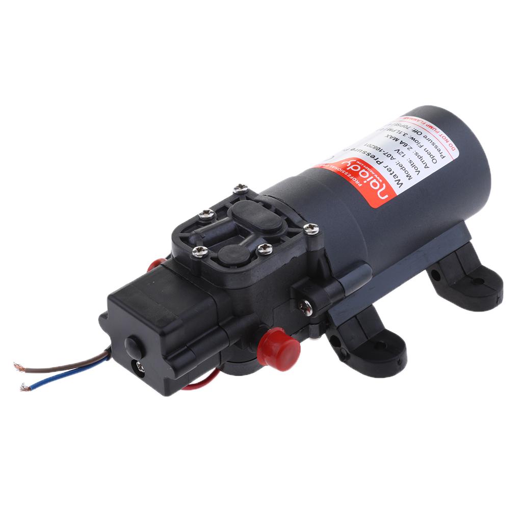 DC 12V Water Pressure Diaphragm Pump 70 PSI 3.1 LPM Caravans/RV/Boat/Marine
