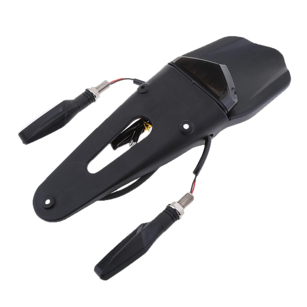 Motorcycle Rear Fender LED Brake Tail Light For Enduro Trial Bike XR400 