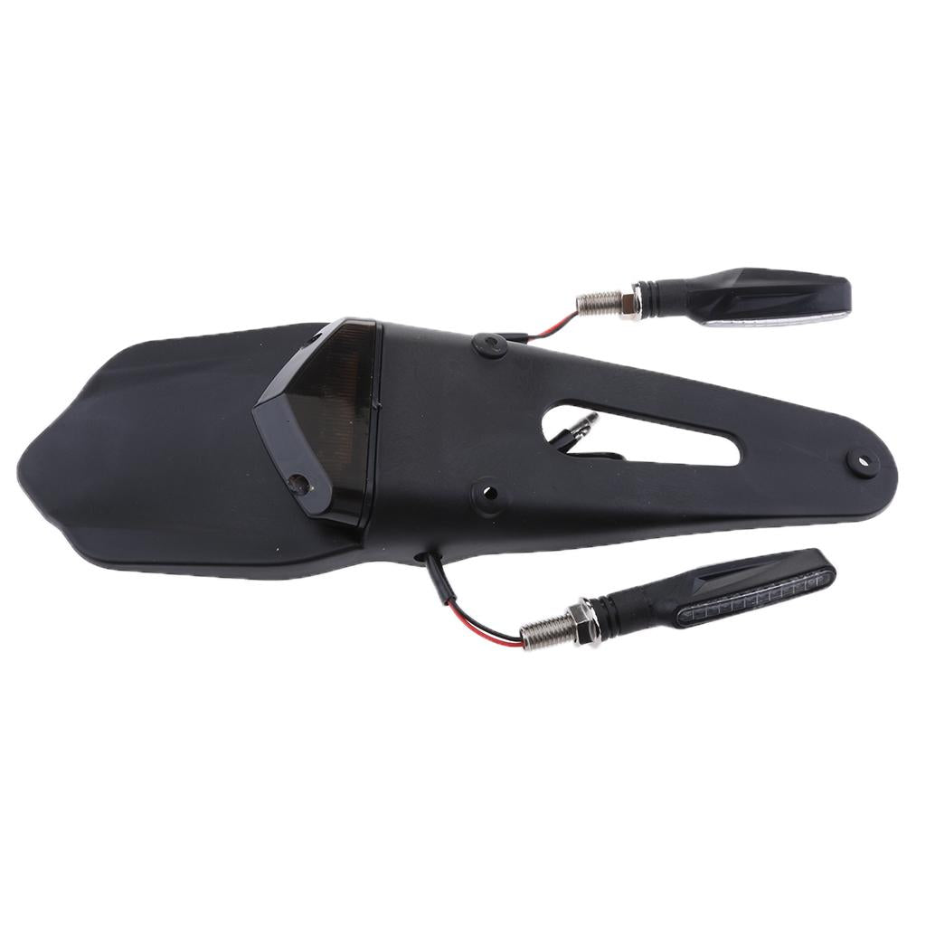 Motorcycle Rear Fender LED Brake Tail Light For Enduro Trial Bike XR400 