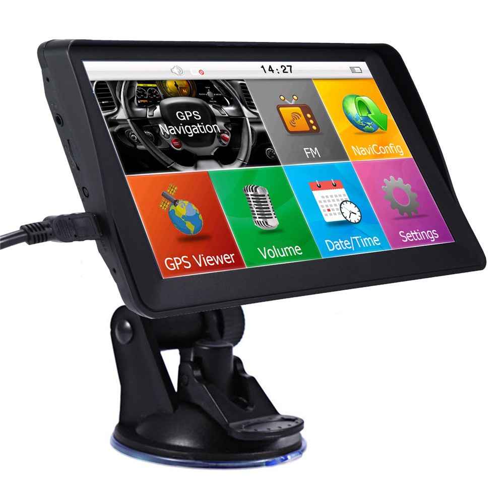 RH-G101 Car GPS Navigation 7 Inch Touch Screen GPS Navigator Truck Map GPS Navigator (128M+8G)
