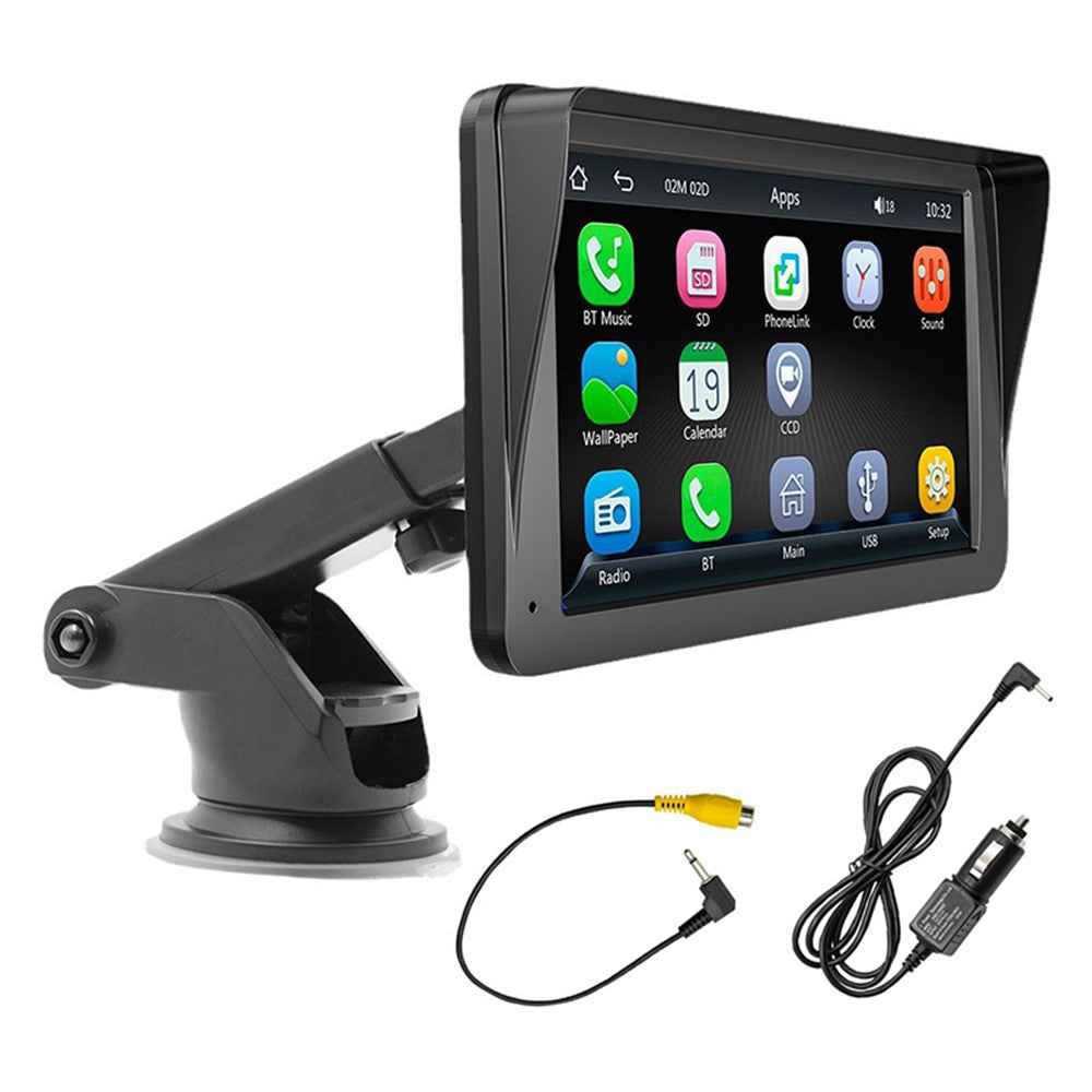 W505A 7.0-inch HD Touch Display Portable Car Player 2.4G / 5G Dual Frequency CarPlayer Support FM