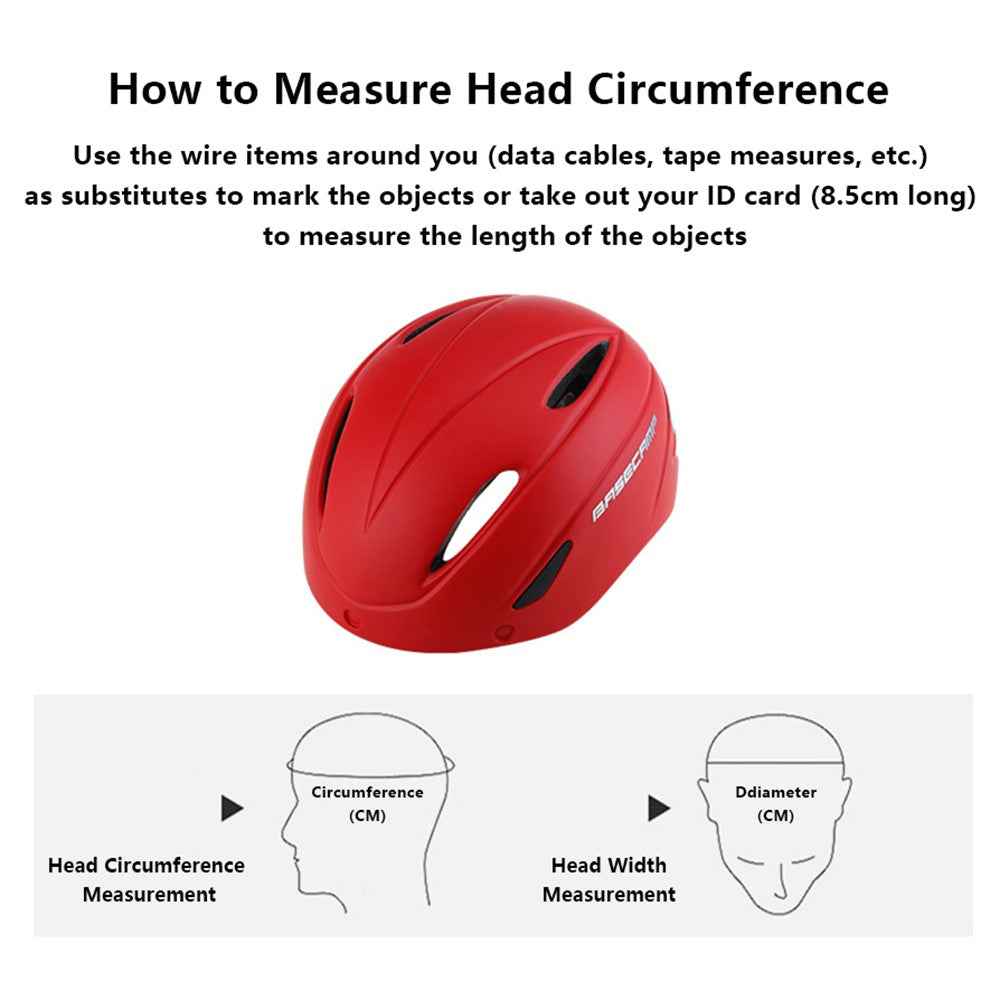 BACECAMP BC001 Cycling Safety Helmet with Integrated Goggles Motorcycle Helmet - Black