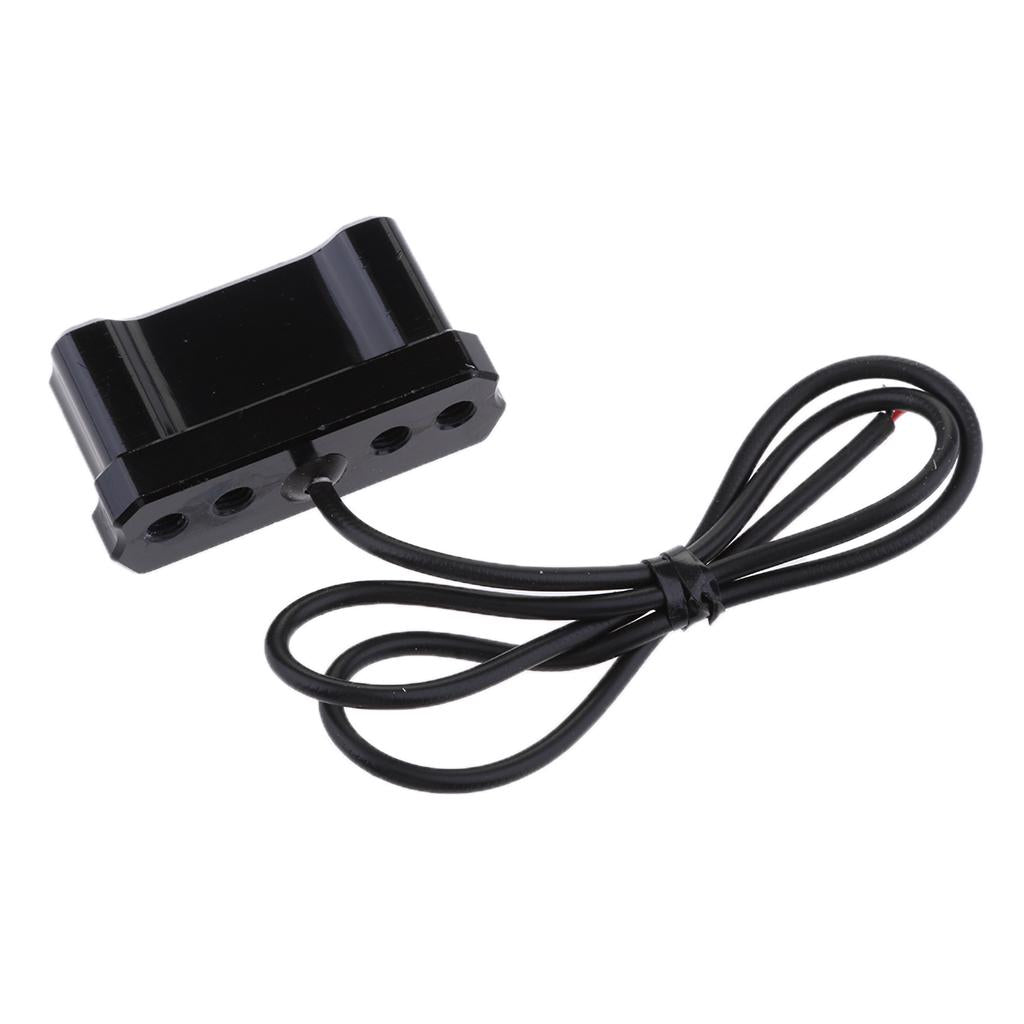 Motorcycle License Plate Holder Light Rear Tail Lamp for Kawasaki Z800 Black
