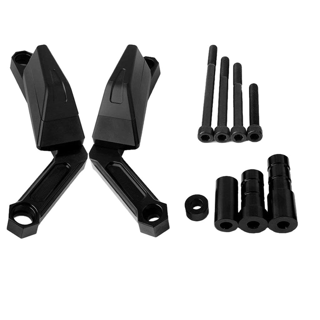 CNC Frame Sliders for Yamaha FZ 09 13-17 XSR900 16-17 FJ 09 15-17  Black