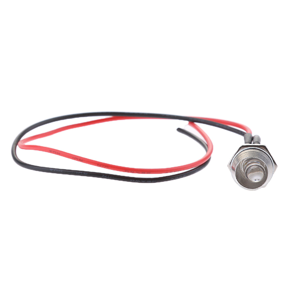 5pcs Red LED Indicator Light Bulb Pilot Dash Lamp Car Boat Truck 12V 1.8W