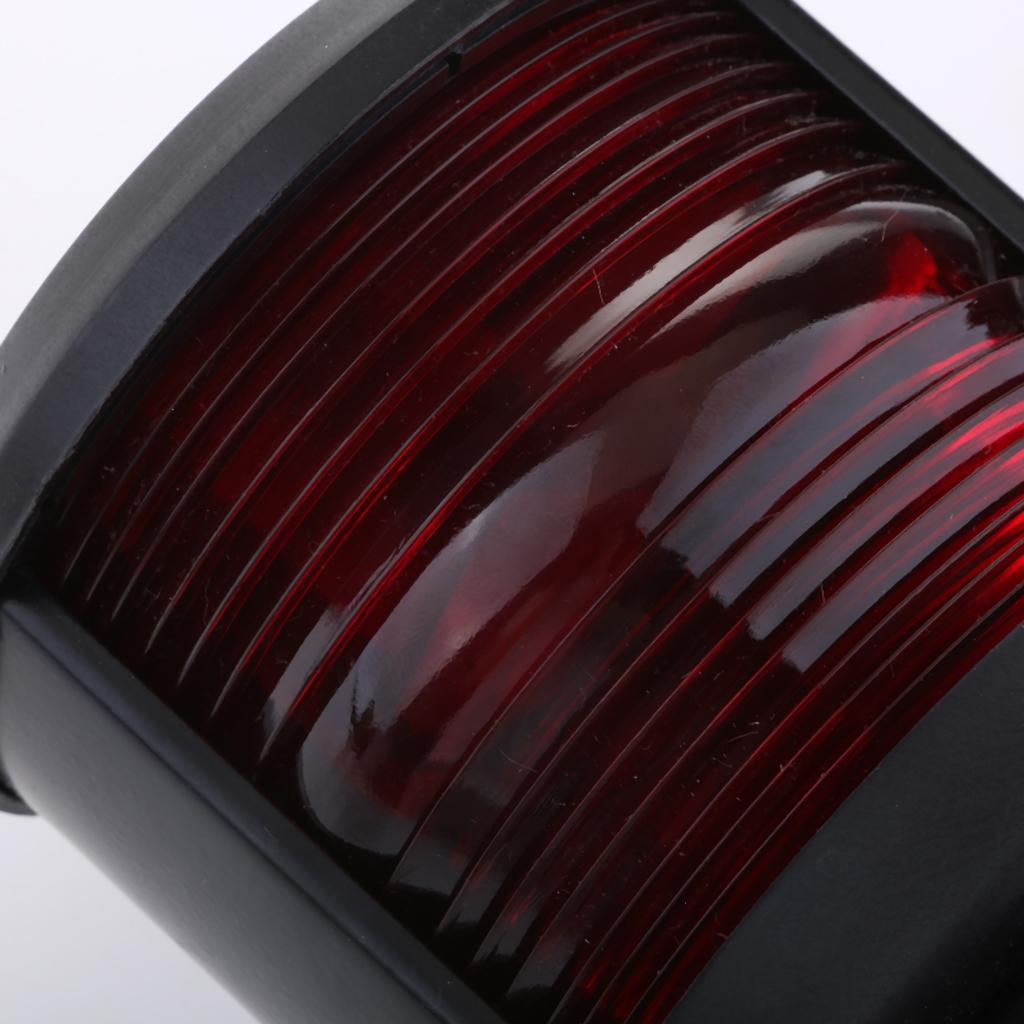 12V/24V Marine Boat Yacht LED Port Navigation Light Sailing Signal Red