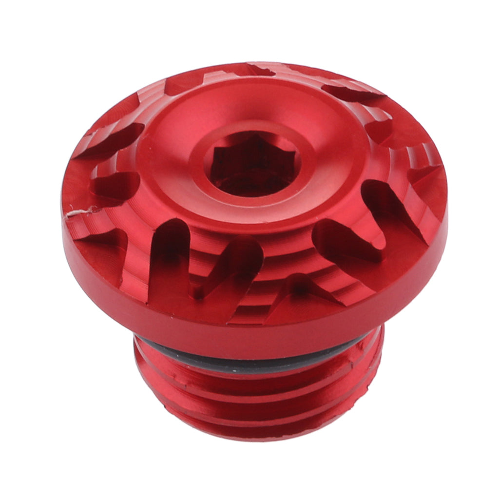 CNC Oil Filler Screw Cap For DUCATI MONSTER 696 796 797 821  Red