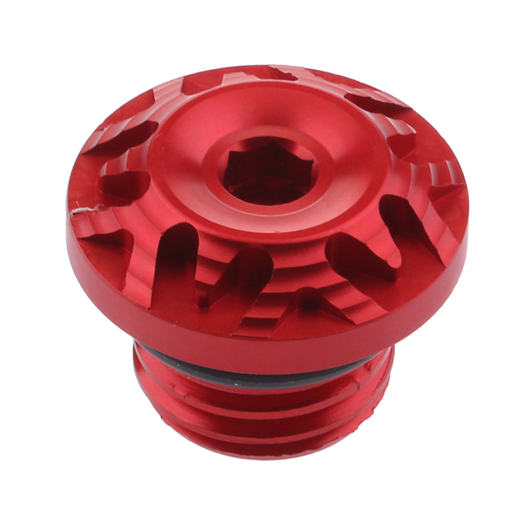 CNC Oil Filler Screw Cap For DUCATI MONSTER 696 796 797 821  Red