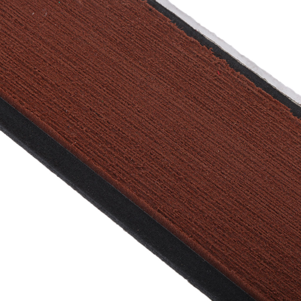EVA Faux Teak Decking Sheet Marine Yacht Boat Tape Dark Brown Black Stripe